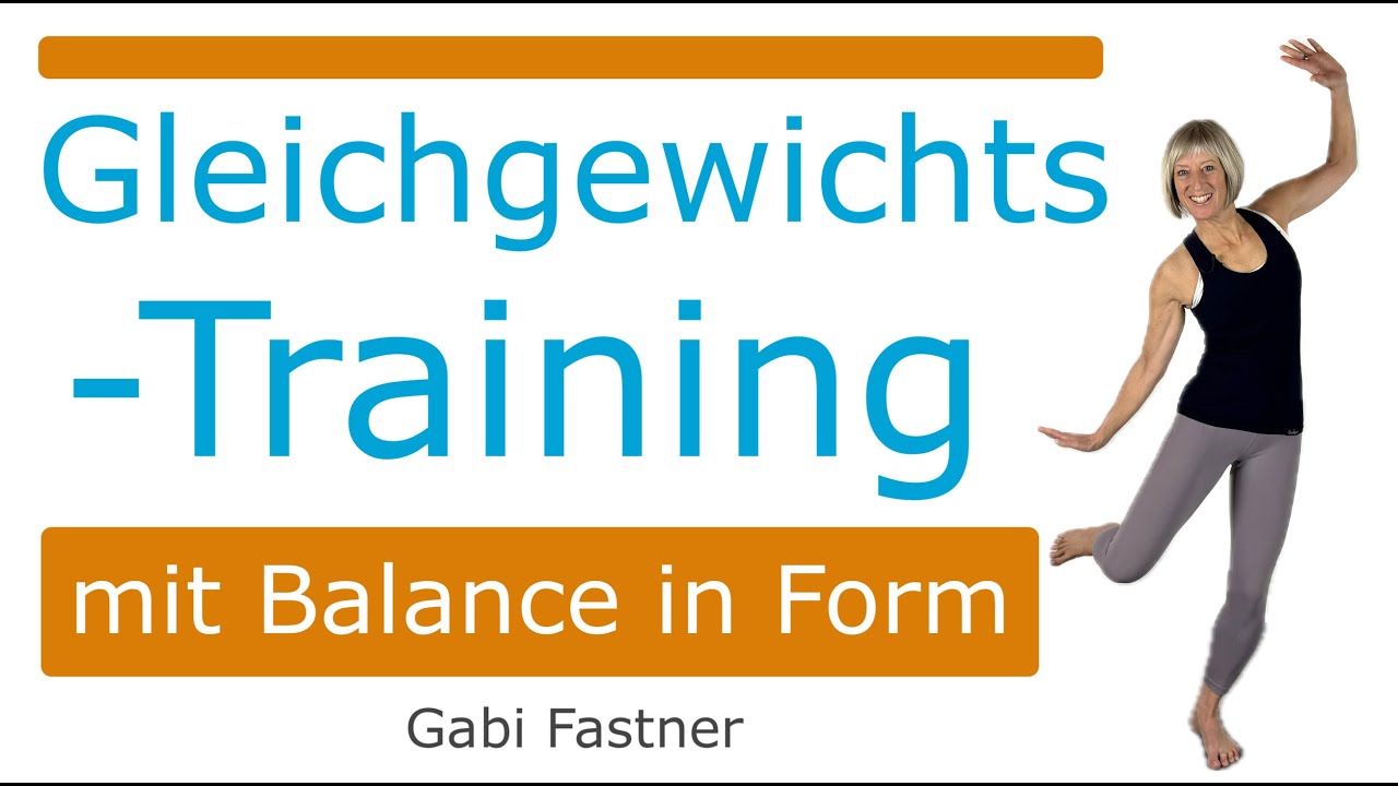 🌱 17 min. Gleichgewichtstraining, Sturzprophylaxe und Figur-Workout, im Stehen, ohne Geräte