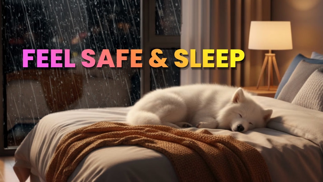 Fall Asleep Fast 😴 Safe & Cozy Rain Sounds for Deep, Restful Sleep