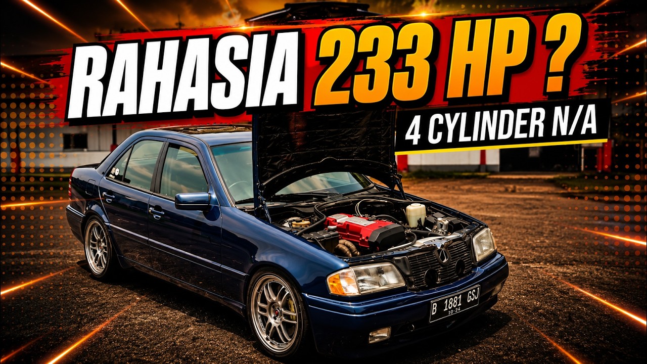 Modifikasi Individual Throttle Body pada Mercedes W202 Buat Track Day di Sirkuit Sentul