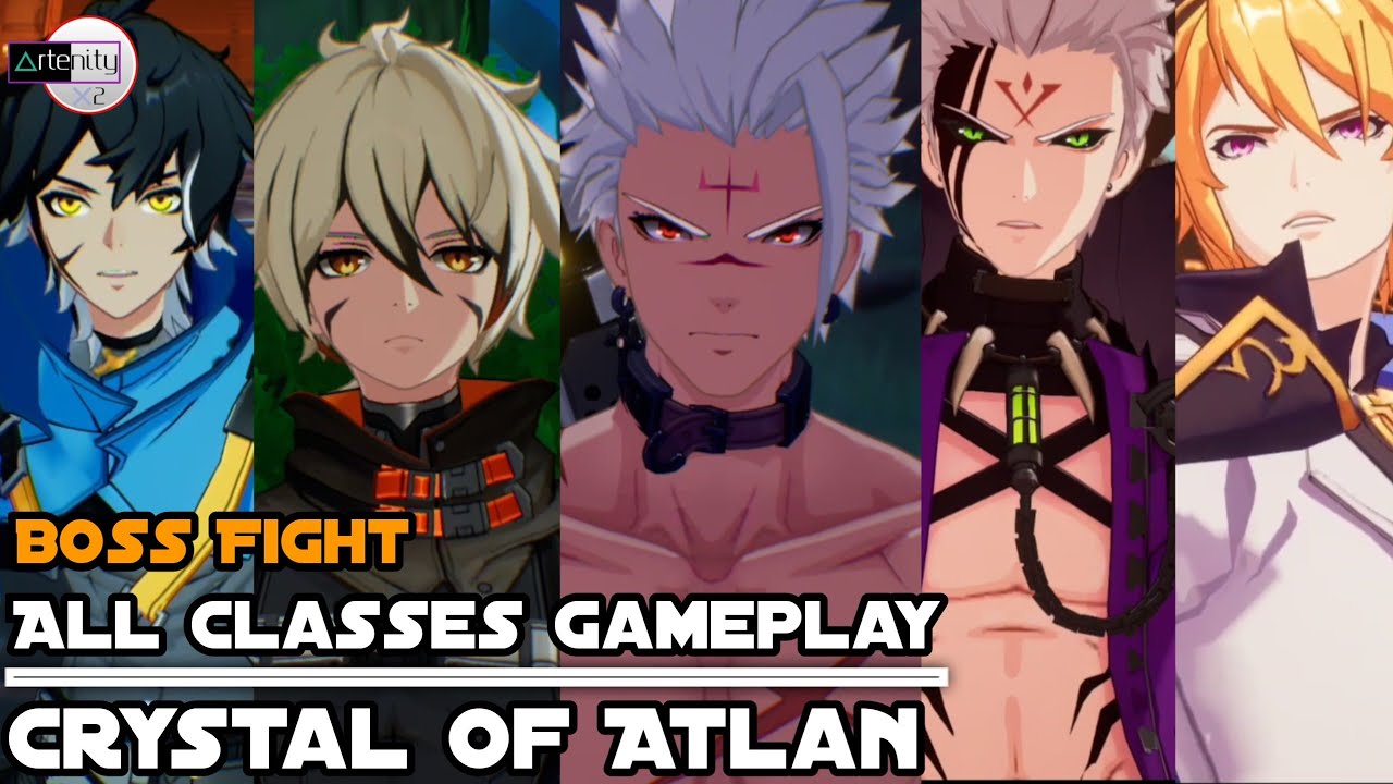 Crystal of Atlan: All Characters Boss Fight Gameplay [MMORPG Mobile on Android/iOS]