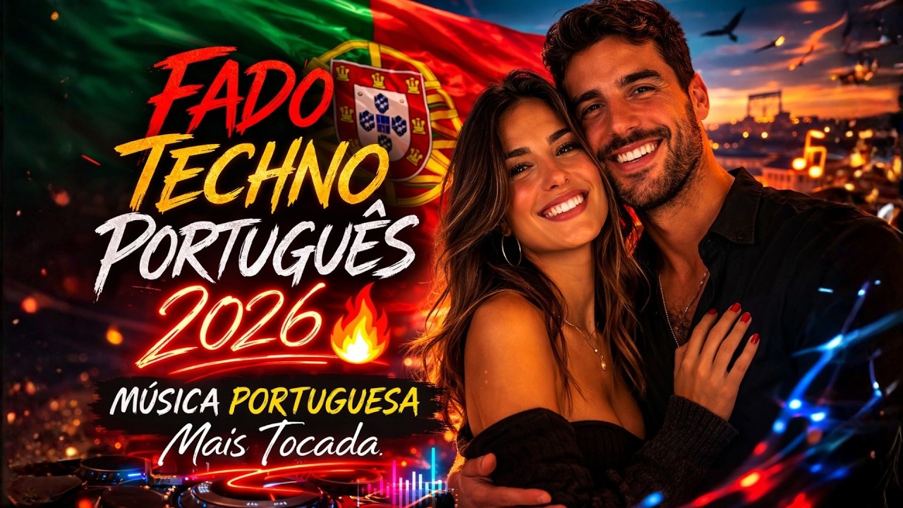 Fado Techno Portugu&ecirc;s | M&uacute;sica Portuguesa 2026 | M&uacute;sicas Portuguesas Mais Tocadas 2026