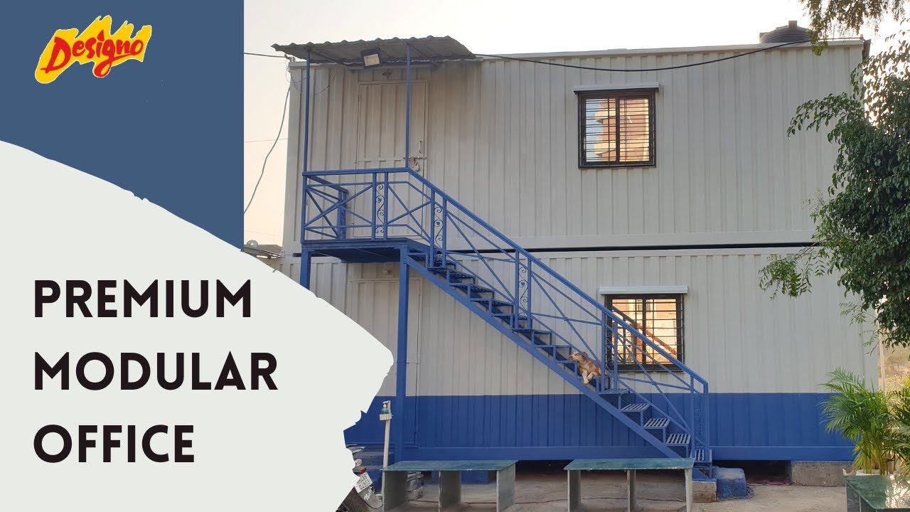 Premium Modular Office | Portable Cabin in Mumbai | Designo Creation