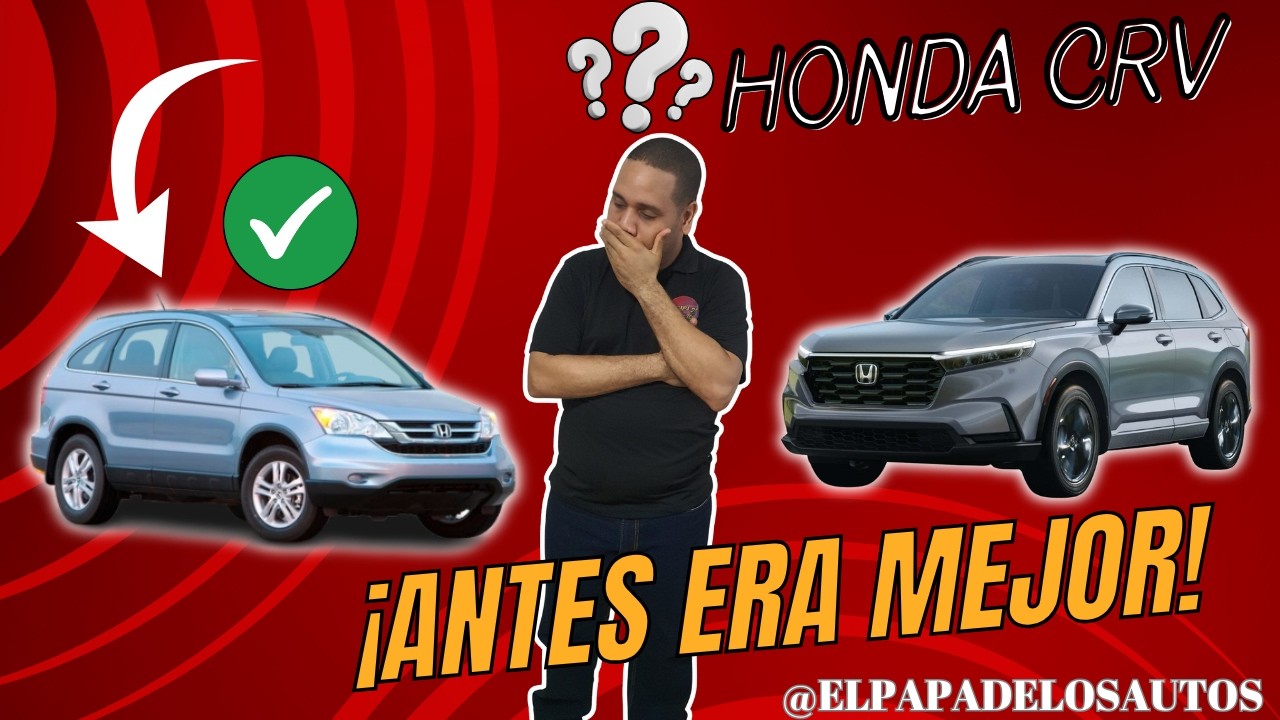 Por esto muchos extra&ntilde;an la Honda CR-V vieja (y con raz&oacute;n).
