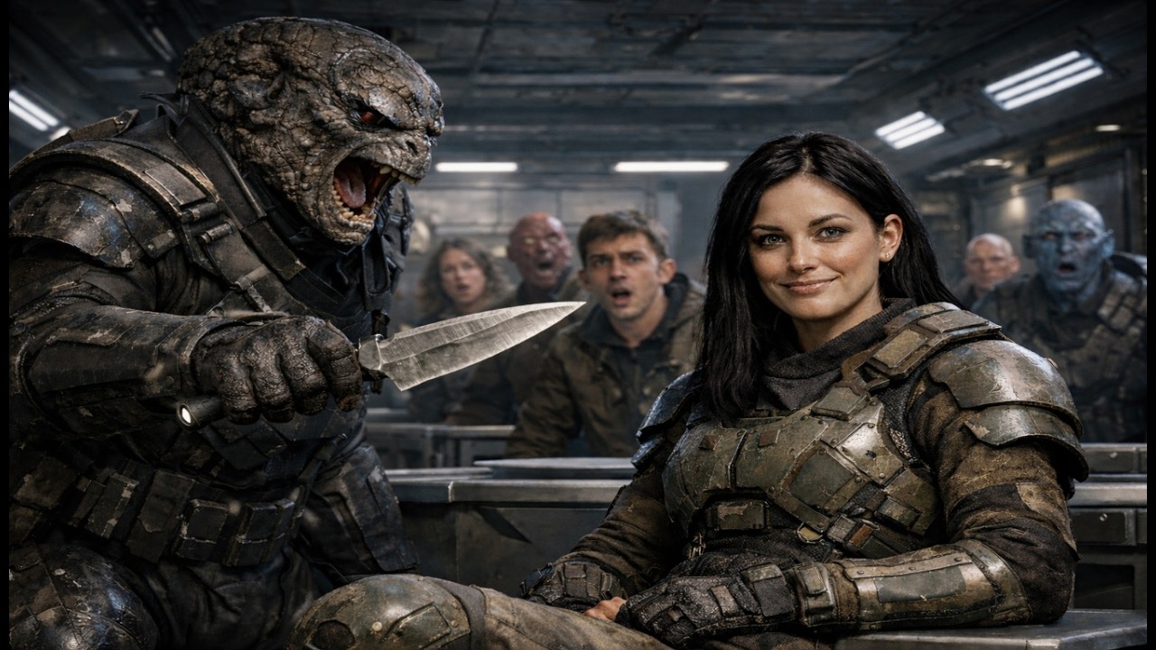 He Threatened the Class with a Knife — The Deathworld Girl Just Smiled | HFY Sci-Fi
