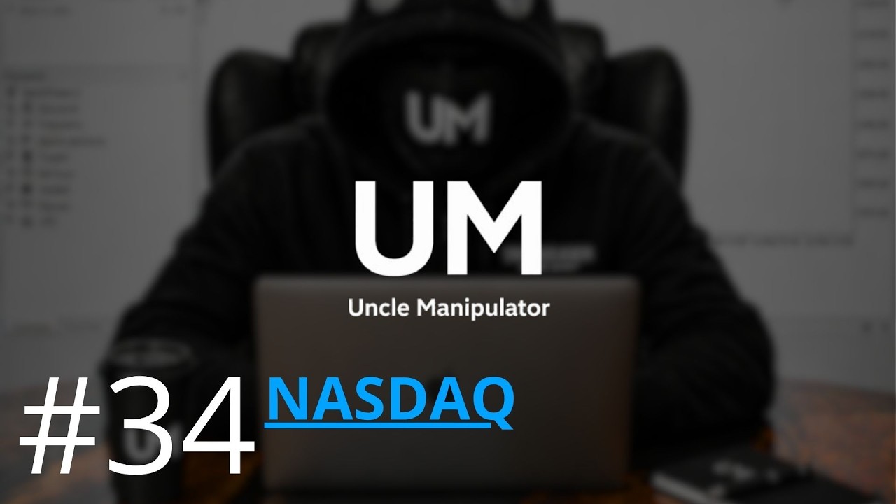NASDAQ Manual Grid Trading Session #34 | No Talking | Live