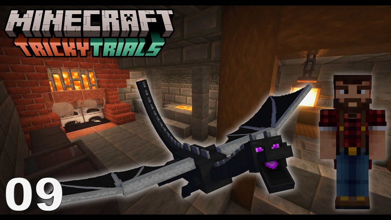 A Chill Dragon Fight & a Blacksmith | Let's Play Minecraft 1.21 | Episode 09