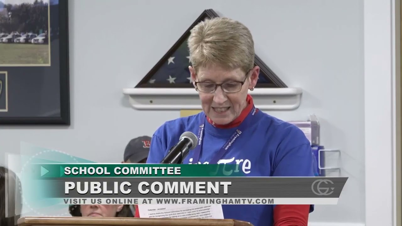 Framingham School Committee Meeting, February 4, 2026