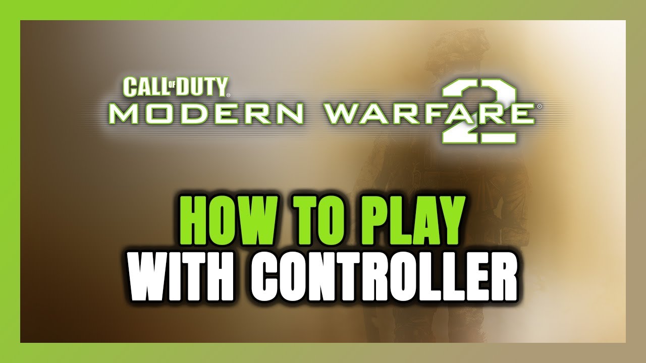 Как играть в Call of Duty: Modern Warfare 2 (2009) с контроллером на ПК!