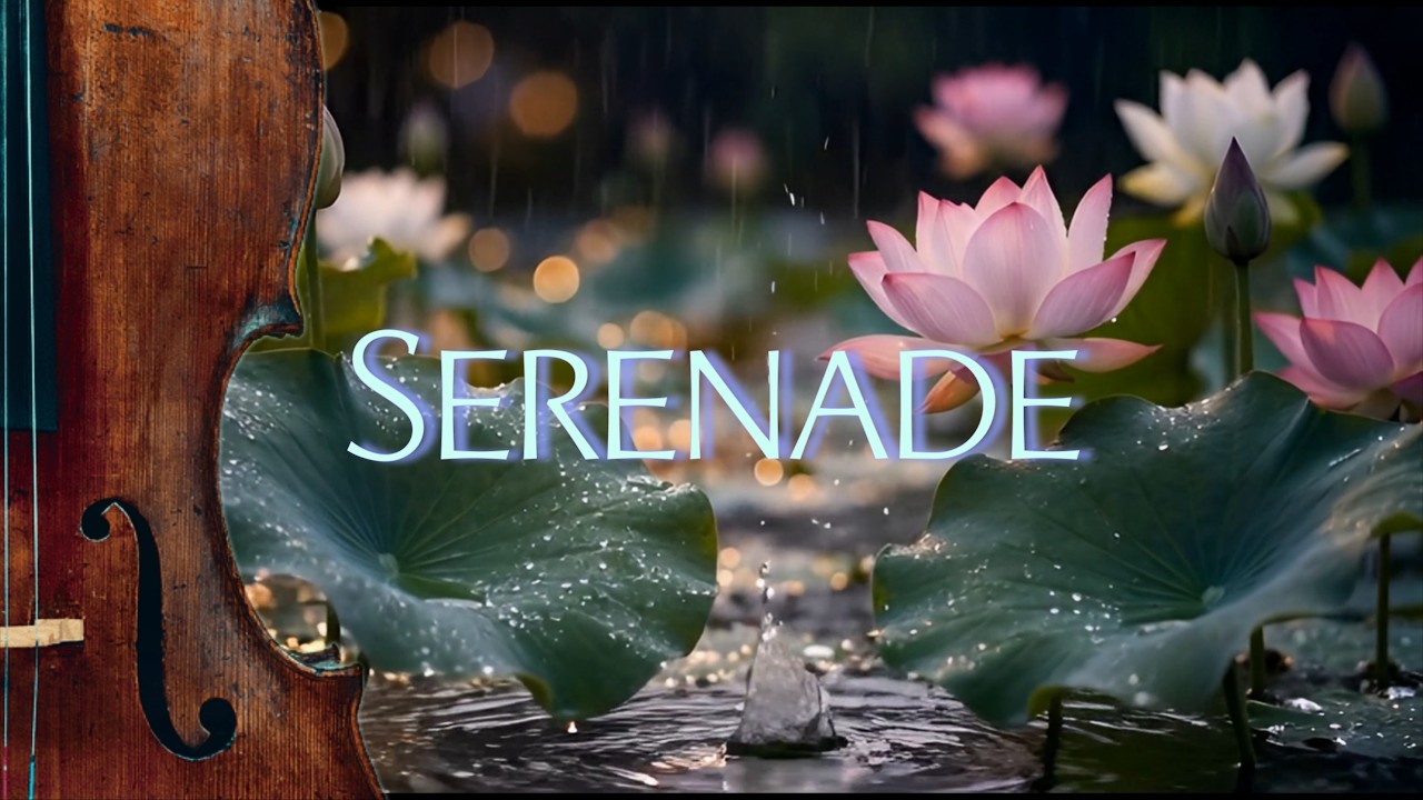Lotus in the Rain – Emotional Cello and Piano Instrumental for Deep Relaxation, Sleep & Study