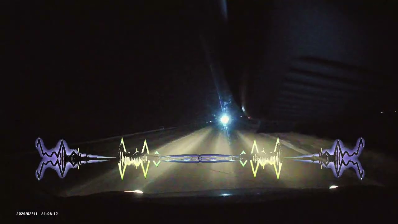 Cool Electronic pop rock music road car trip
