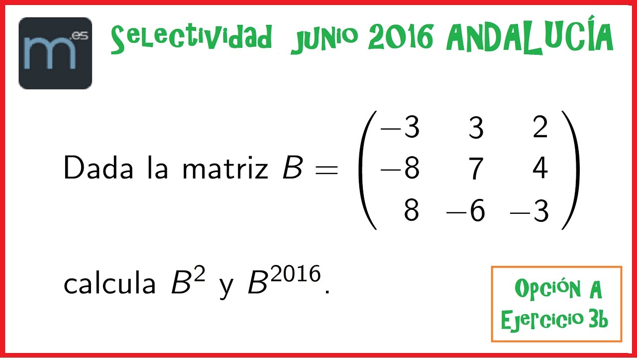 Potencias de matrices