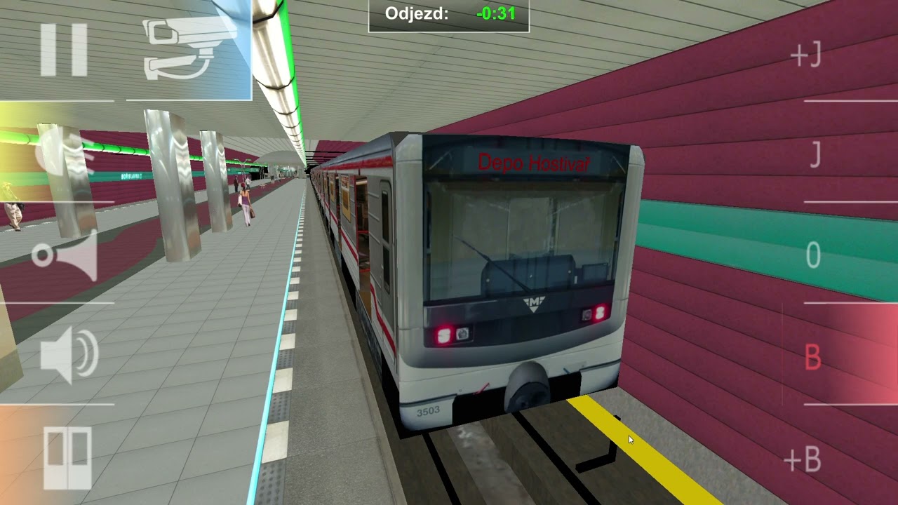 Lets play Subway Simulator Prague Metro