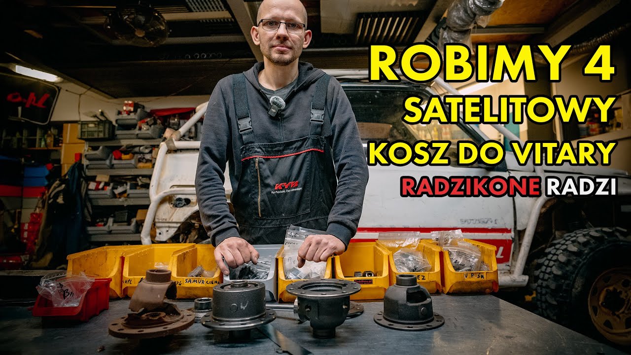 Robimy przedni kosz na 4 satelity do Vitary i GVI