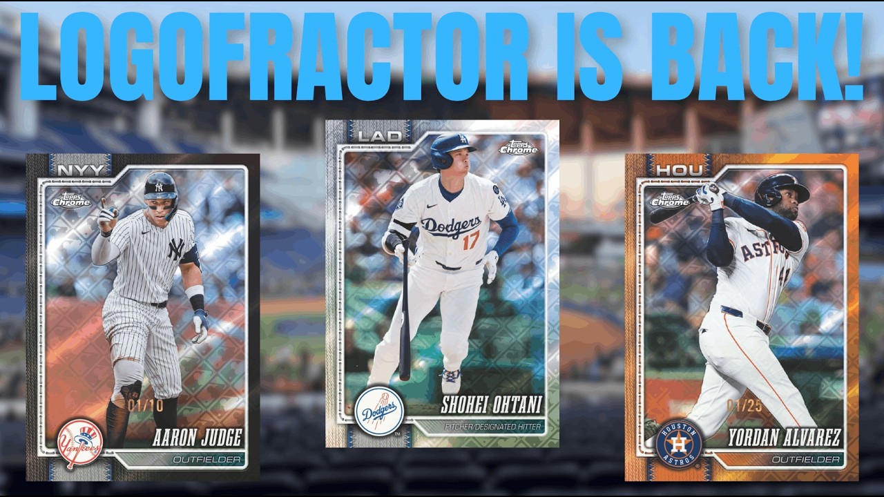 Лучший продукт Chrome? Обзор 2026 Topps Chrome Logofractor!