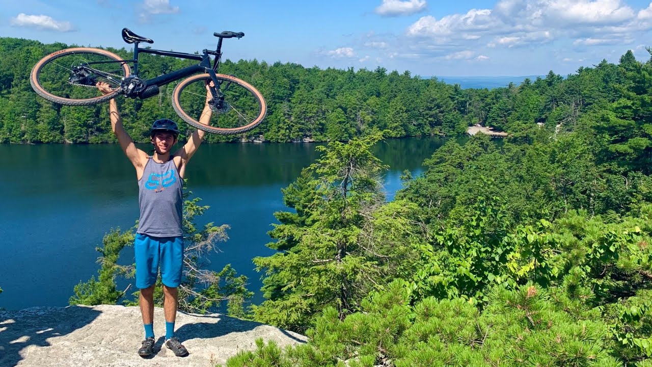 Gravel Riding Minnewaska State Park Preserve On A Cannondale Topstone