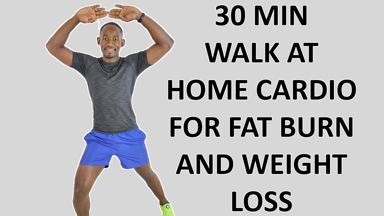30 Minute Walk at Home Cardio for Weight Loss and Fat Burn🔥310 Calories🔥