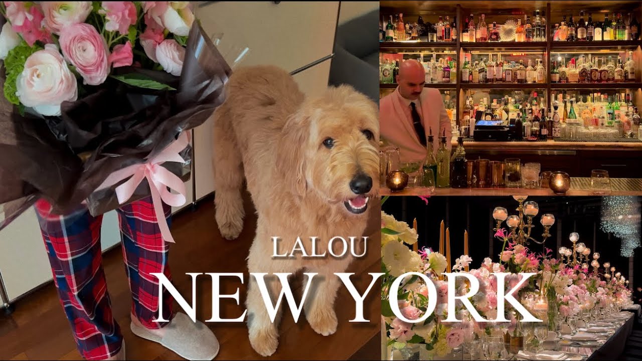 [Sub] NYC Vlog | 뉴욕 브이로그 | 뉴욕 로컬 칵테일바 | 강아지와 함께 뉴욕 | 뉴욕에서 서울 | JAL 비지니스 | 서울 맛집 | 서울 그릇 쇼핑 | 조은숙 갤러리