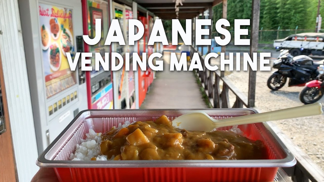 VENDING MACHINE Curry, Sandwich, Miso Soup and Kakigori
