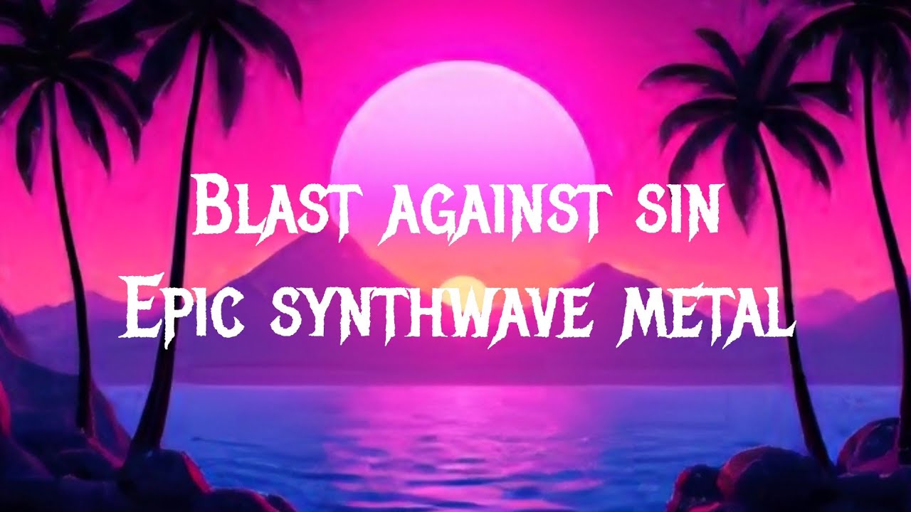 Blast against evil - epic synthwave metal