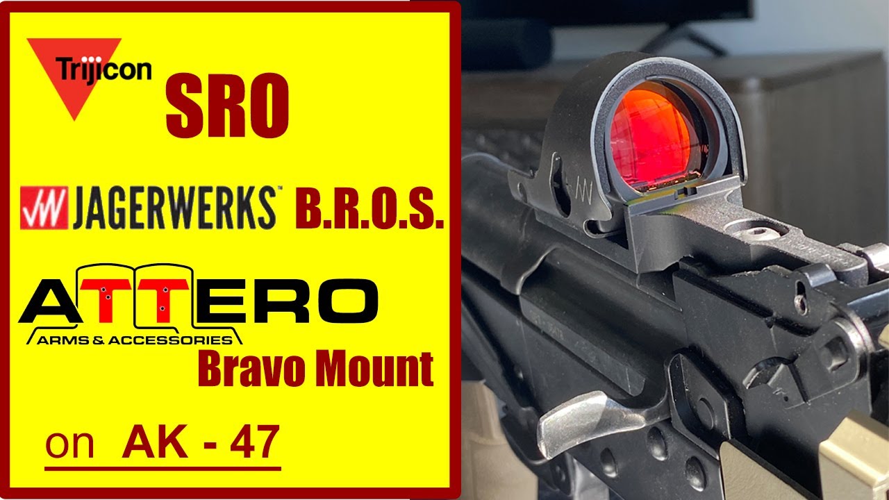 Trijicon SRO - Jagerwerks BROS - Attero Arms on AK - HOW TO