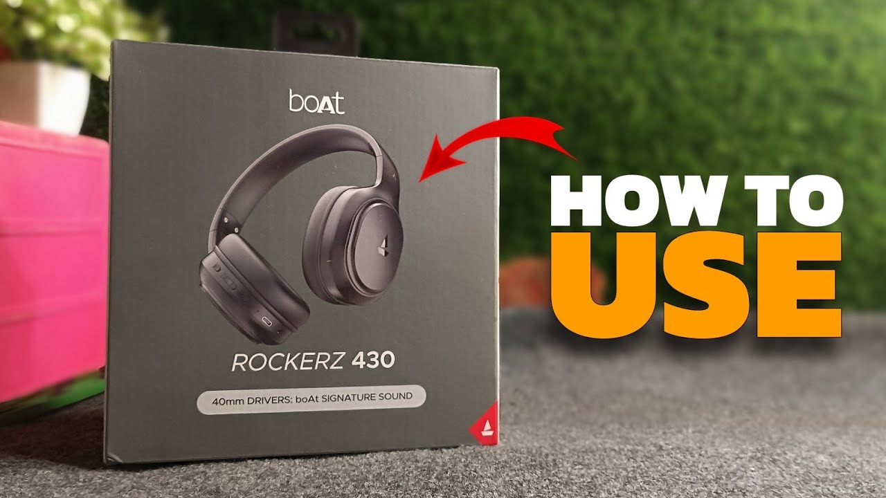How To USE boAt Rockerz 430 Wireless Headphones - Full Details 😊