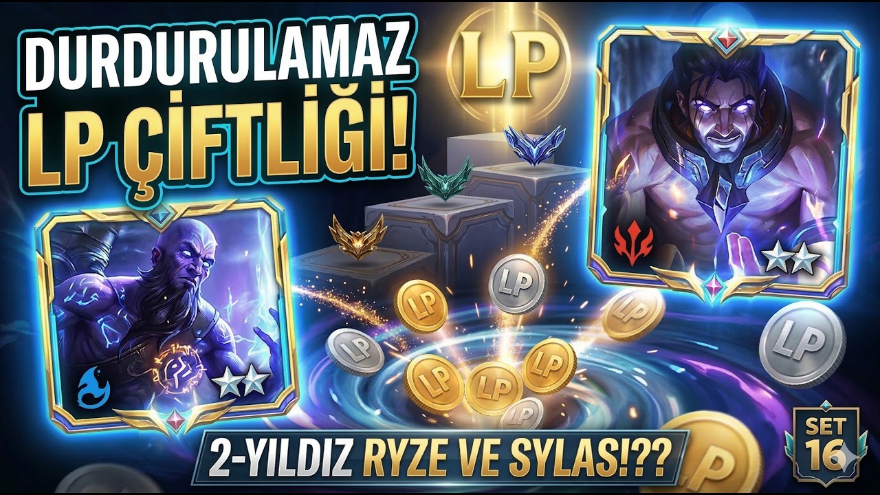 ryze 2 + sylas 2 lp farmlıyor
