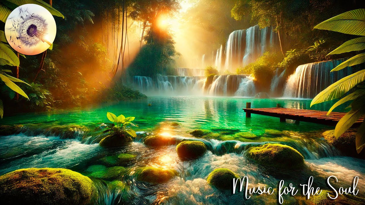 4 Hours Relaxing Ambient Music「Oasis in the Jungle」🍃 Relaxation, Meditation Music, Stress Relief