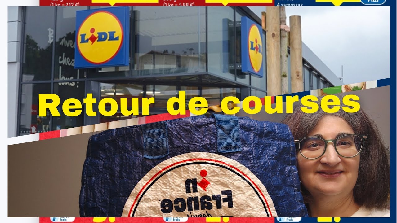 RETOUR DE COURSES LIDL‼️15/02/2026
