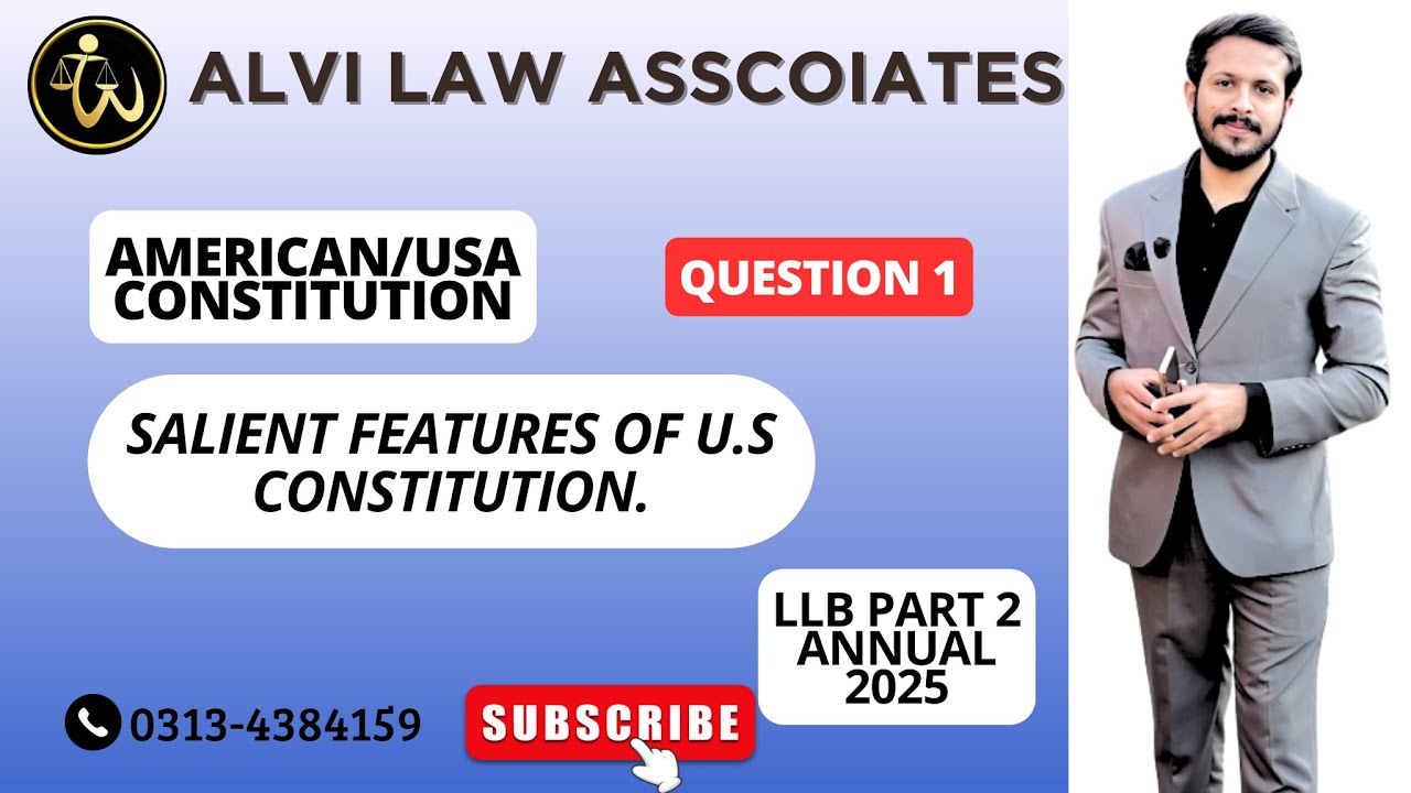 American Constitution Regular session Question No 01. 