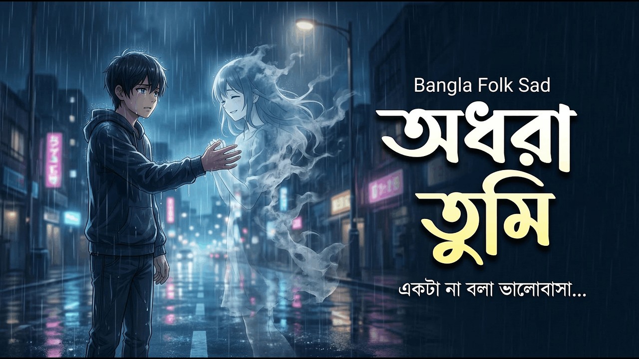 Adhoora Tumhi (অধরা তুমি) | Sad Bengali Song | Emotional Lofi | Heart Touching Love Song