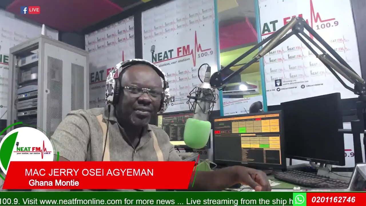 GHANA MONTIE with MAC-JERRY OSEI AGYEMAN on NEAT 100.9 FM   04/02/2026