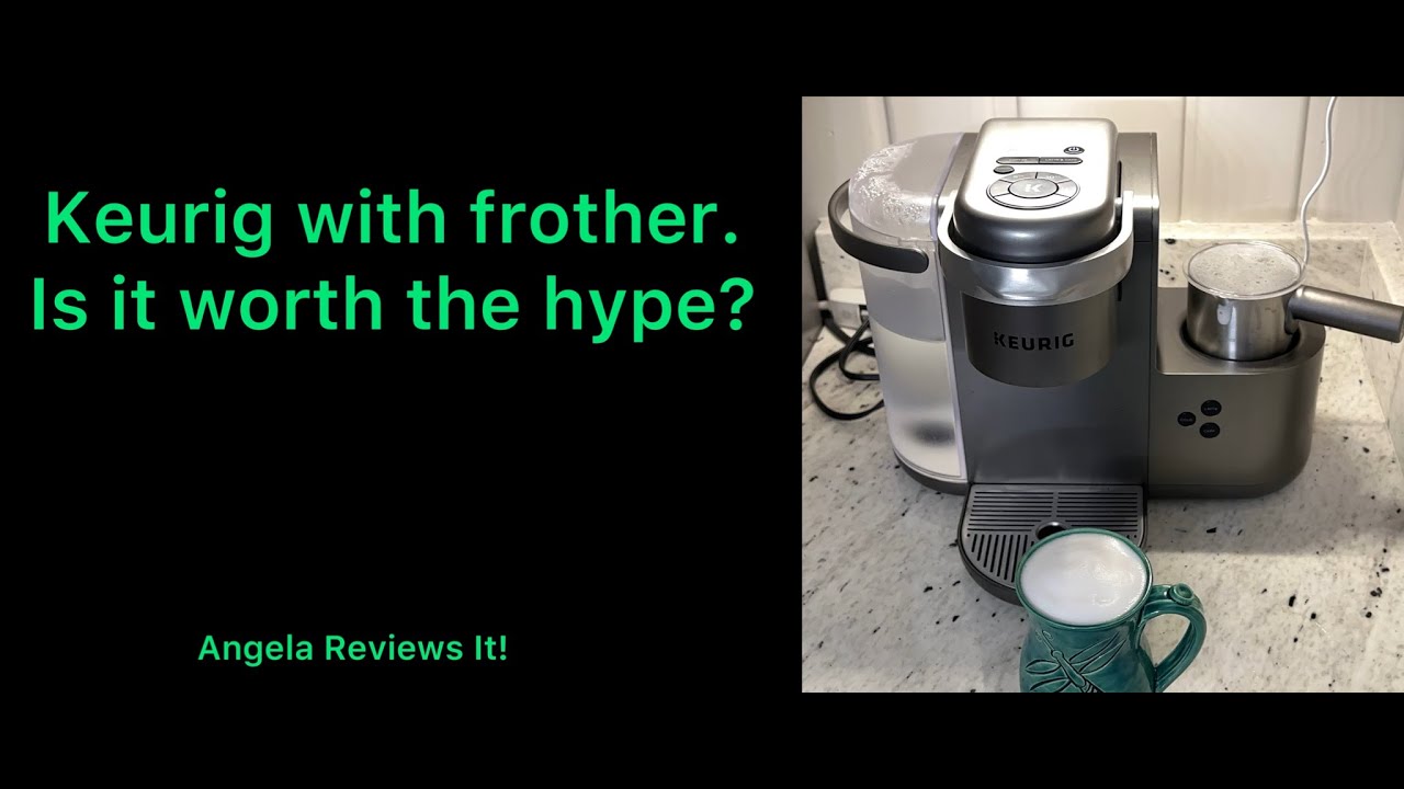 Keurig K-Cafe Single Serve K-Cup Coffee, Latte and Cappuccino Maker Review!