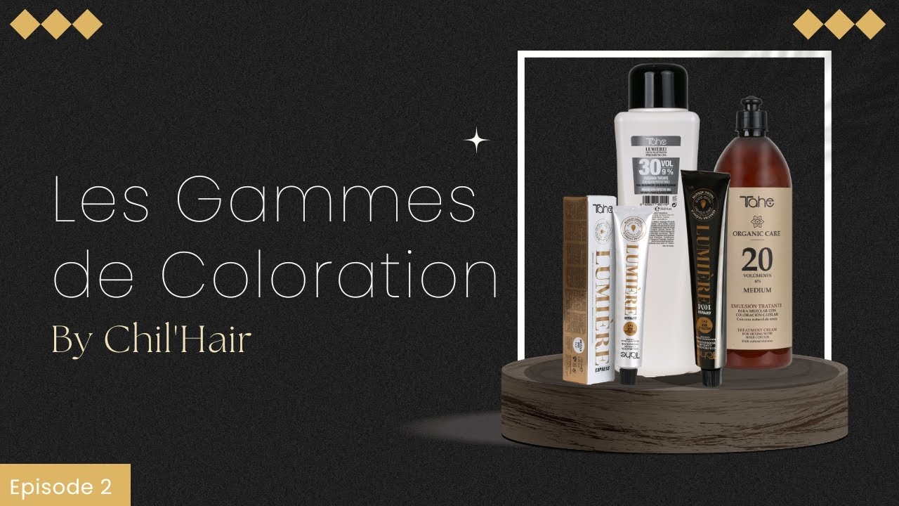 Les Gammes de Coloration TAHE by Chill'Hair