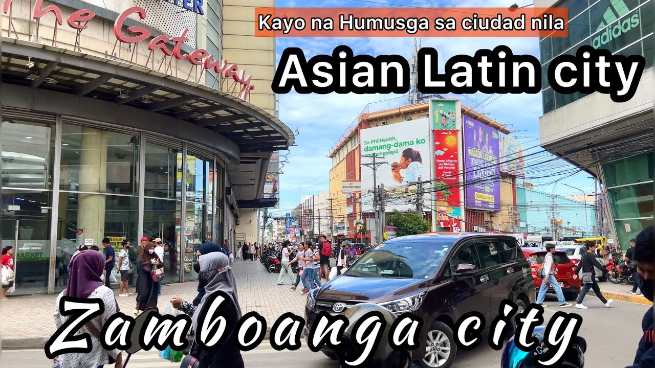 Zamboanga city downtown Walking tour episodes in Asia's Latin city of the Philippines