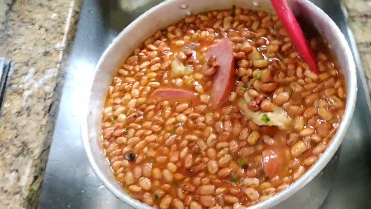 Preparando nosso almoço de hoje
