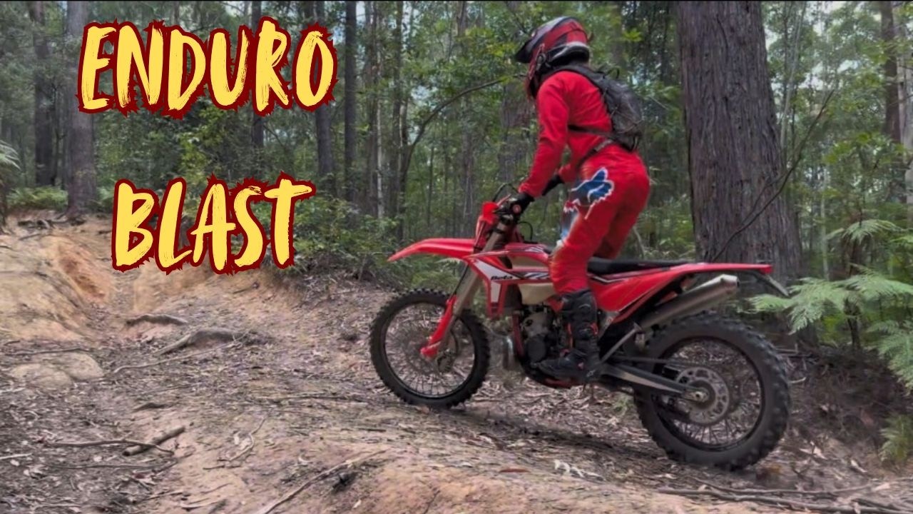 Enduro challenge-Dad vs Son. 
