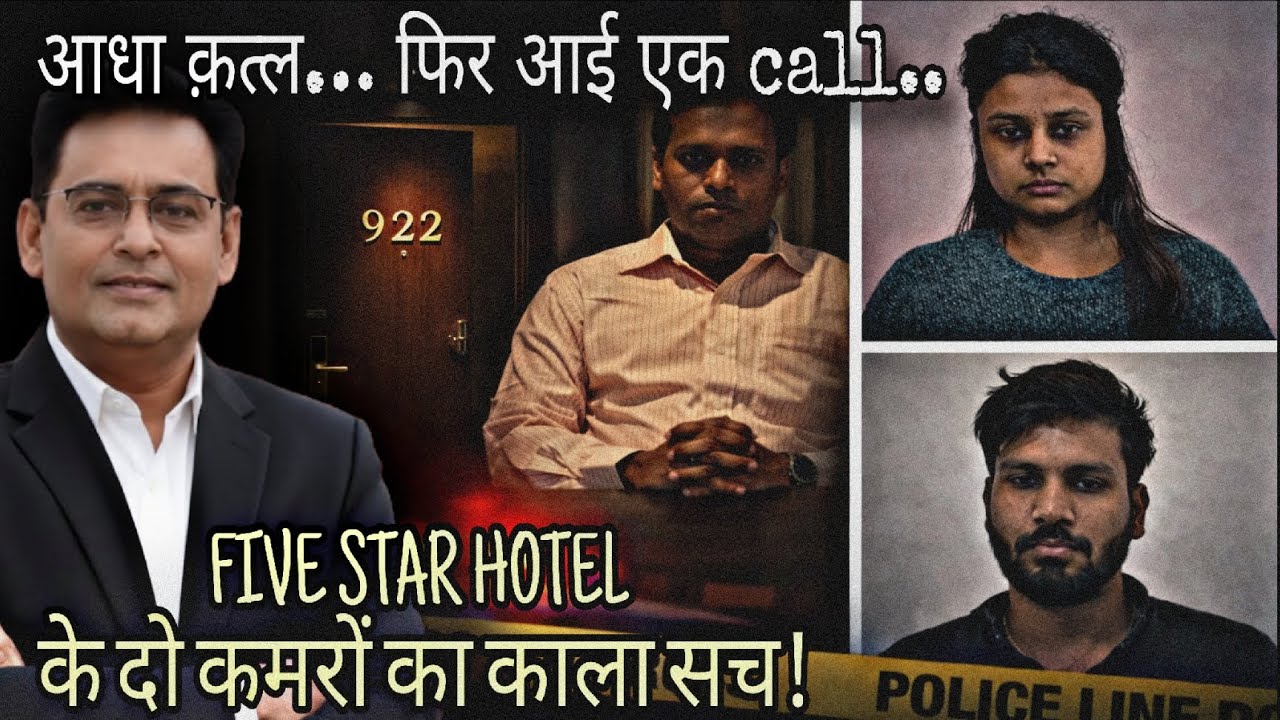 FIVE STAR HOTEL में आधा क़त्ल! क़ातिल की phone call से खुली दो कमरों की रहस्य!