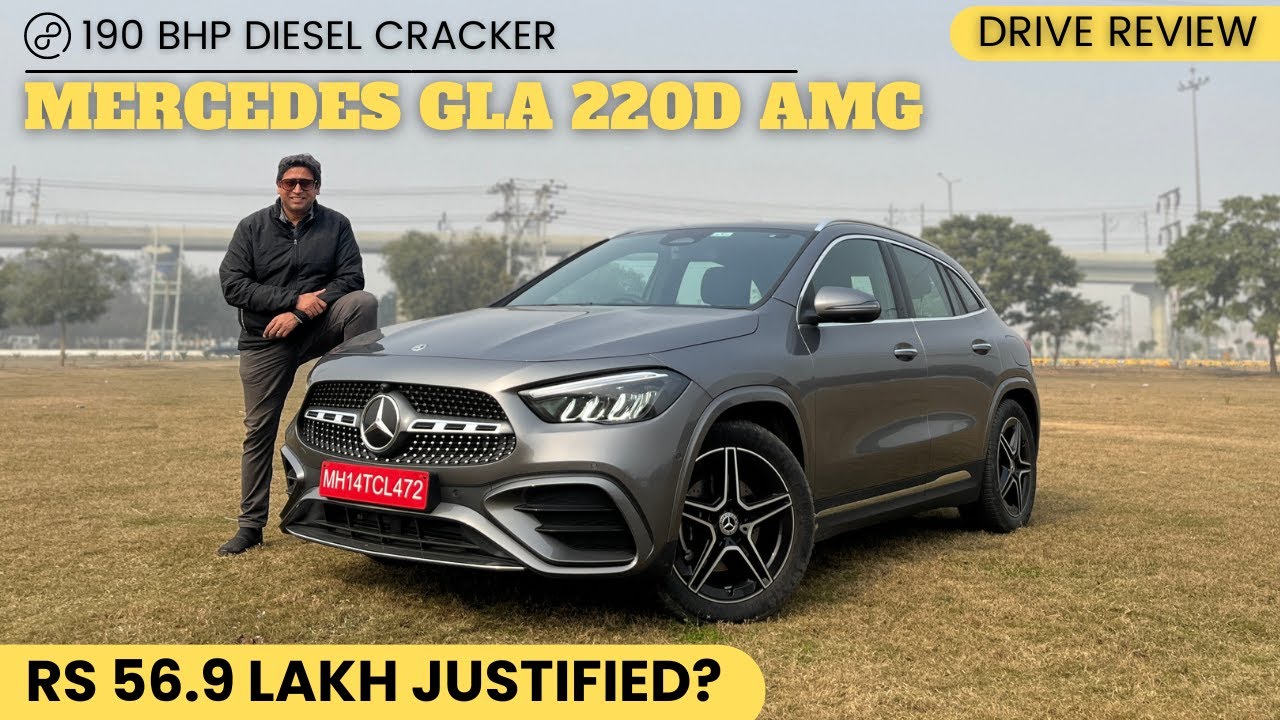 Обзор Mercedes-Benz GLA 220d 2024 года с дизельным двигателем 4MATIC AMG Line Drive || Дизельный ...