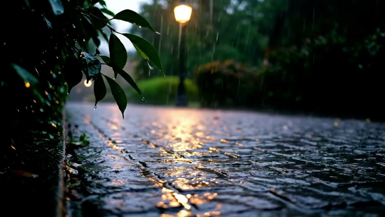 Immersive ASMR: Gentle Rain on Tent, Whispering Forest Night Sounds