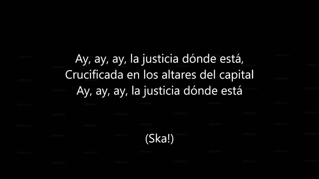 Ska-P - Mestizaje (Lyric)