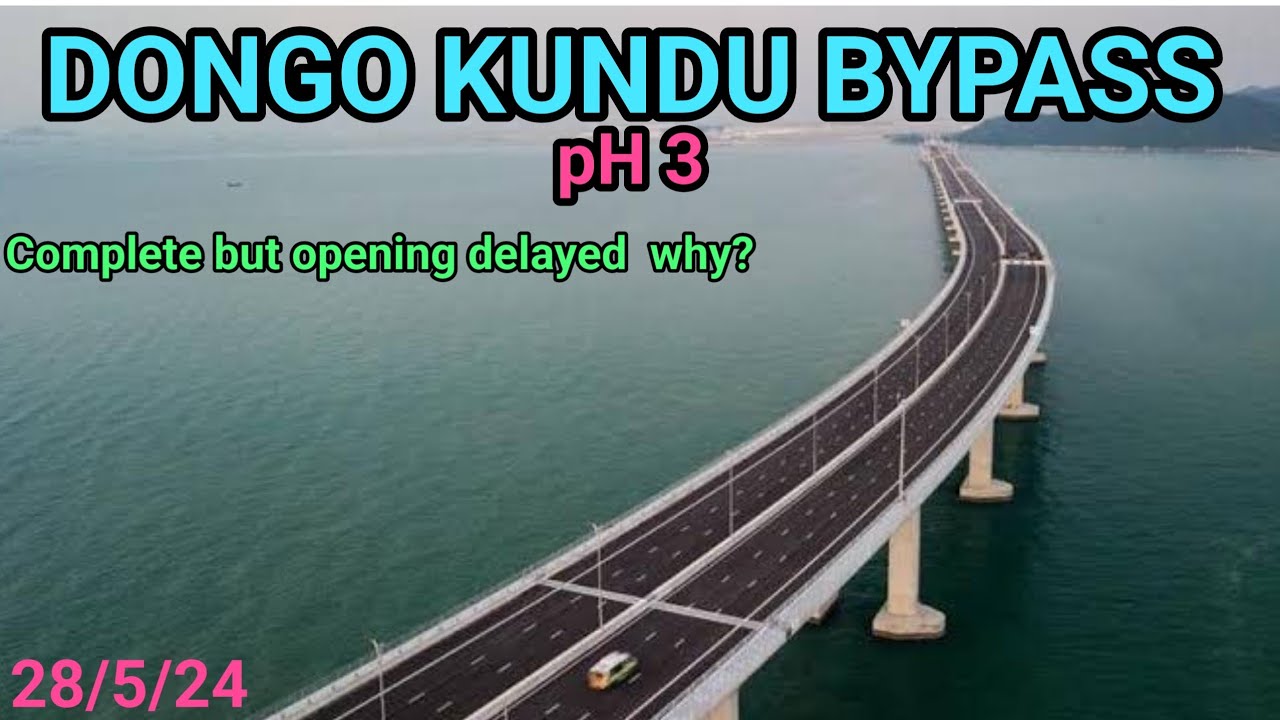 The DONGO KUNDU BYPASS ph 3 latest updates. Complete by not opened.    #roads #mombasa