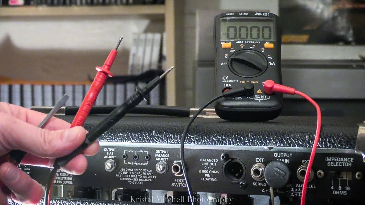 How to Bias a Fender Twin Reverb - 