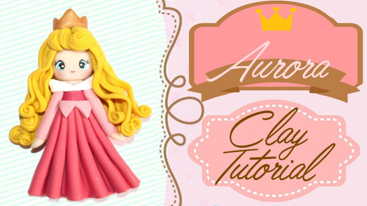 Aurora Sleeping Beauty Chibi | Polymer Clay Tutorial