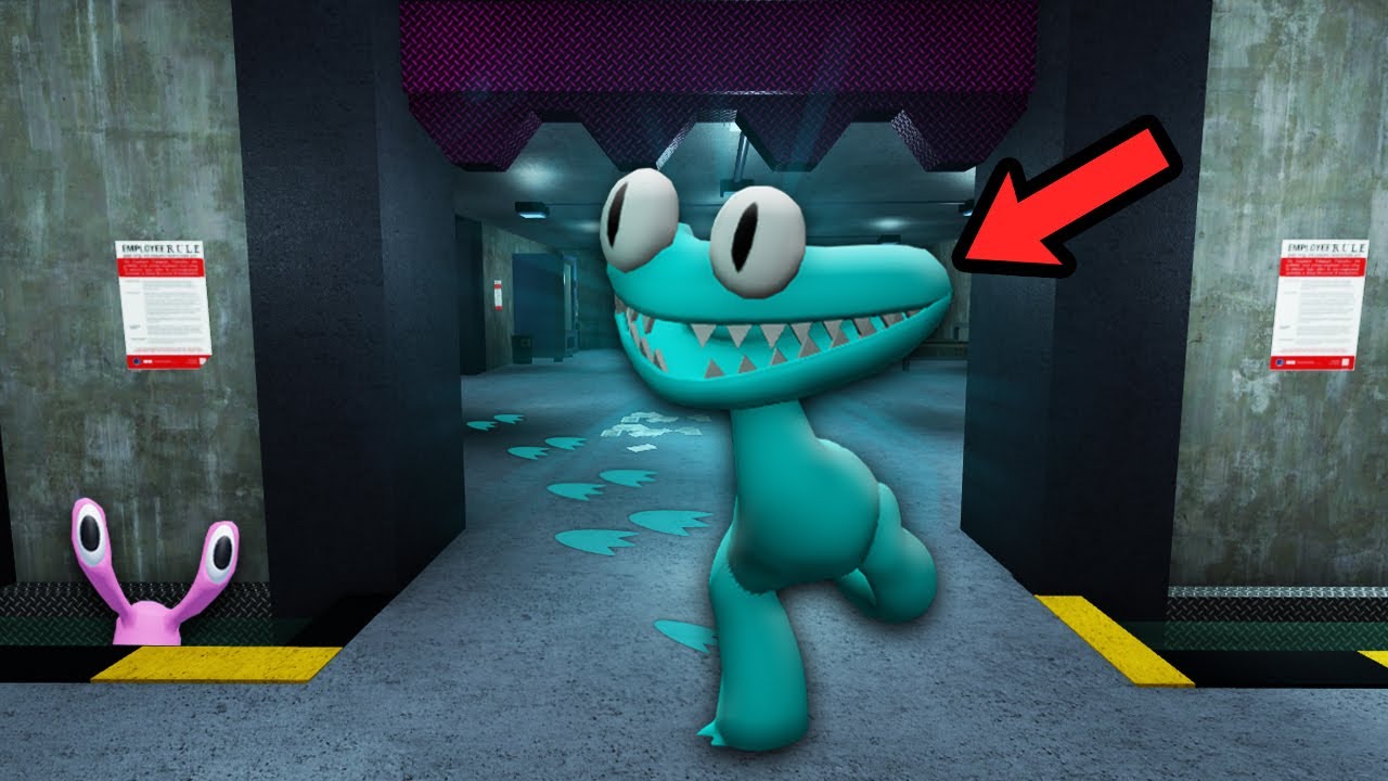 Я нашел CYAN MASTER в Rainbow Friends Глава 2..