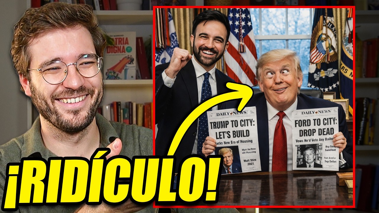 ZOHRAN MAMDANI SE LA CUELA A TRUMP EN SU CASA. LO HUMILLA EN DIRECTO.