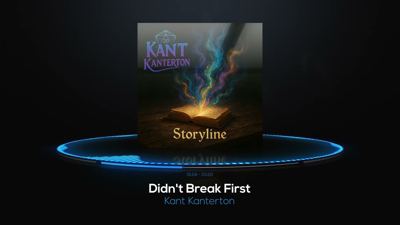 KANT KANTERTON - DIDN'T BREAK FIRST (Sound Visualizer)