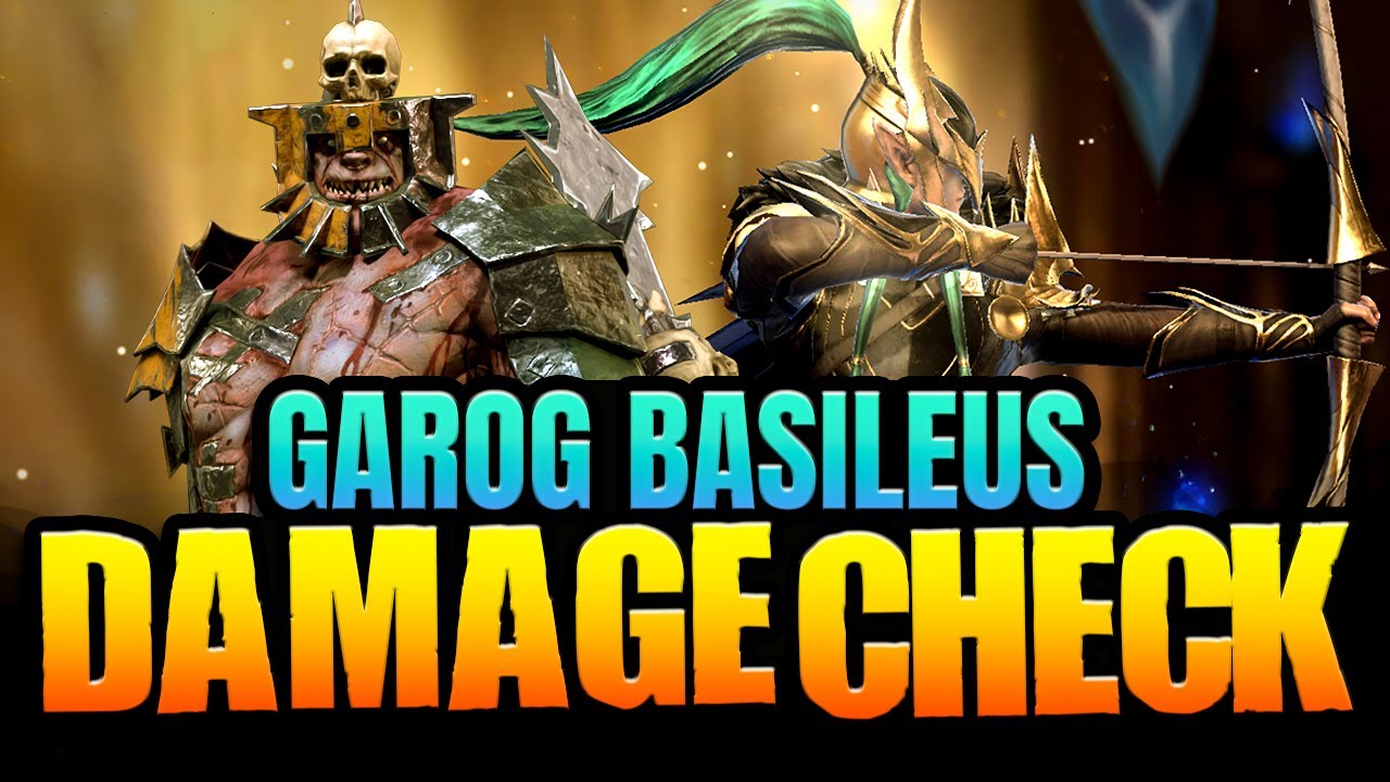 Are they HUGE damage now? King Garog and Basileus Roanas Buff I Raid Shadow Legends
