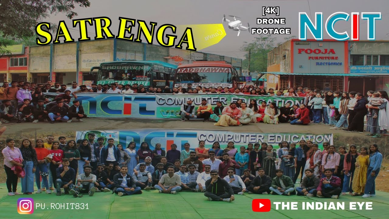 सतरेंगा कोरबा छत्तीसगढ़ 😍🔥| Best picnic spot | Satrenga korba [4K] Drone Views | NCIT Gang | 2025 |