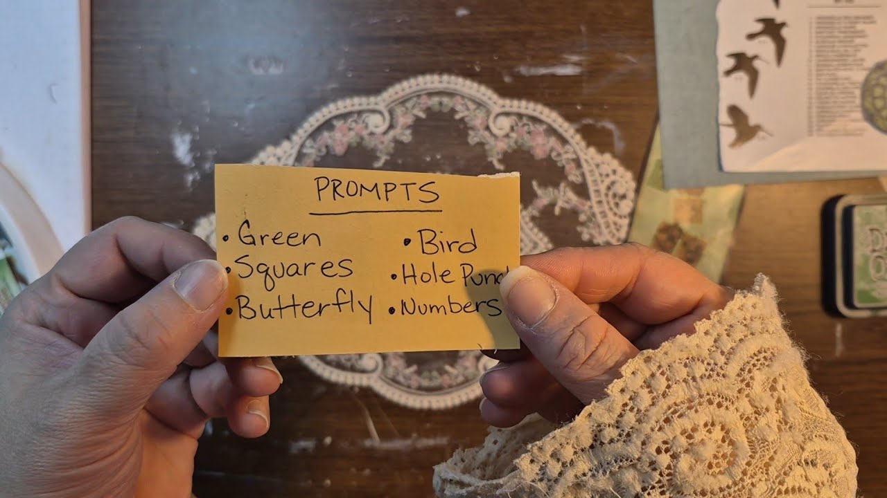 Using Prompts for journal art~Series I