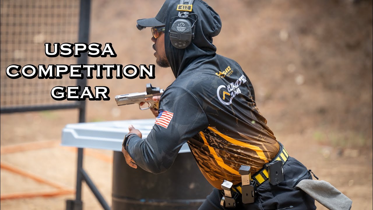 USPSA GM competition gear setup!